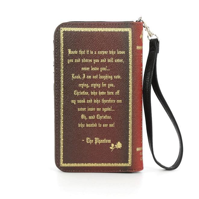 The Phantom of the Opera Book Wallet in Vinyl - McCabe's Costumes