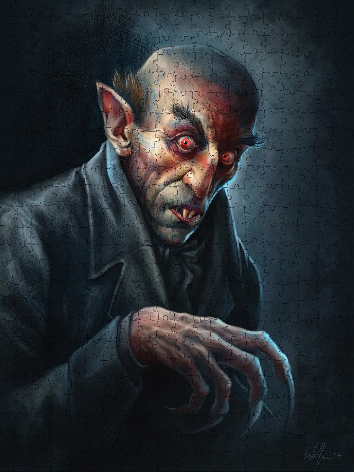 18" x 24" Nosferatu: A Symphony of Horror Nosferatu Jigsaw Puzzle - 500 Pc.