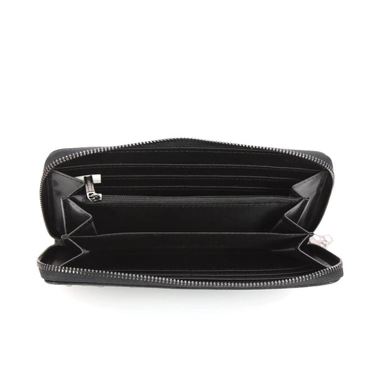 Skull Studs Wallet - McCabe's Costumes