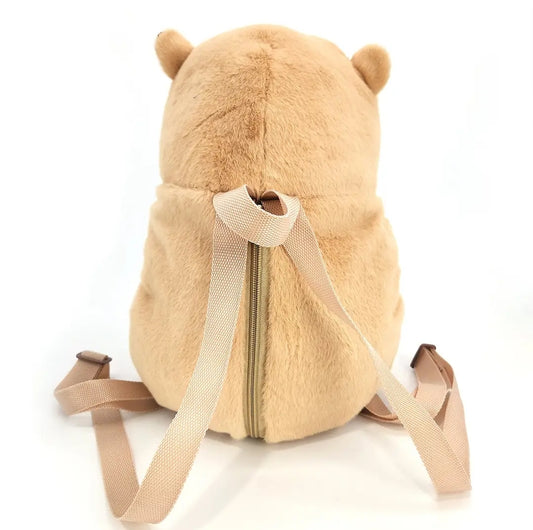 Pre-Order Capybara Furry Plush BackPack