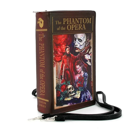 The Phantom of the Opera Book Clutch Bag in Vinyl - McCabe's Costumes