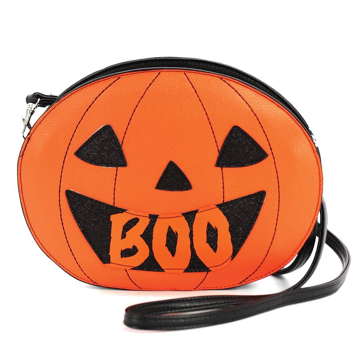 Double-Sided Spooky Jack-O-Lantern Bag - McCabe's Costumes