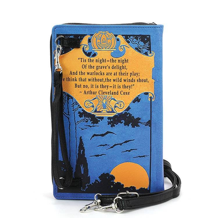 The Book of Halloween Book Clutch Purse in Vinyl