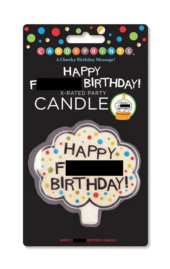 X-Rated Birthday Candle - McCabe's Costumes