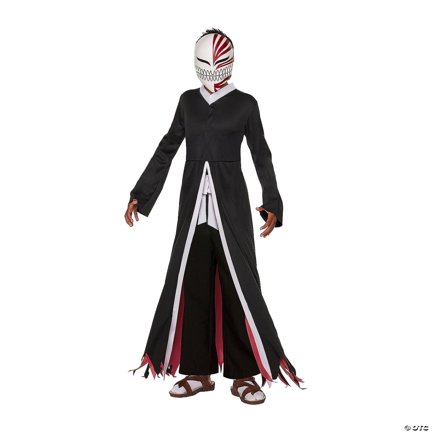Kids Bleach™ White, Black & Red Ichigo Kurosaki Costume