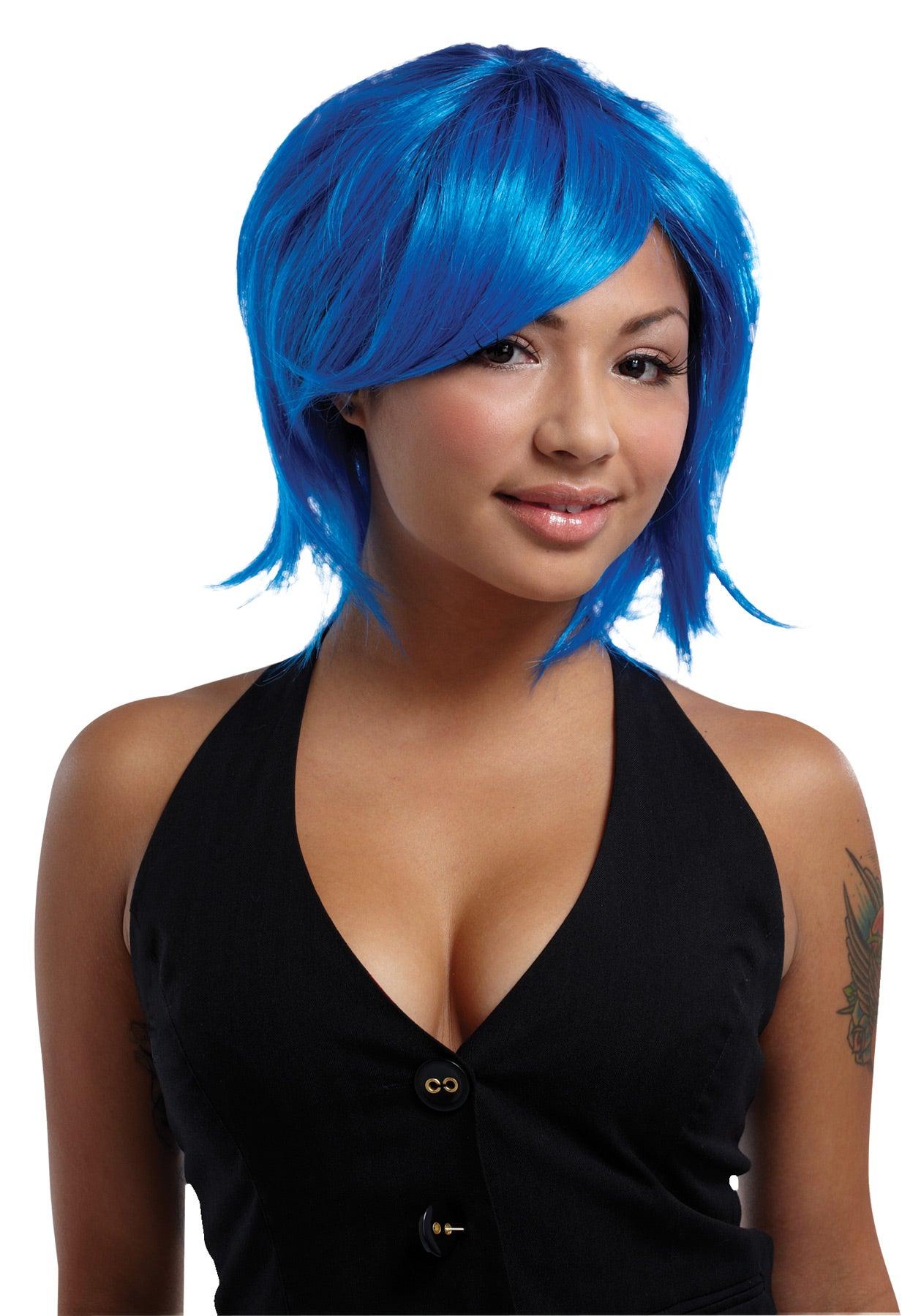 Sweet Shag Wig - Royal Blue - McCabe's Costumes