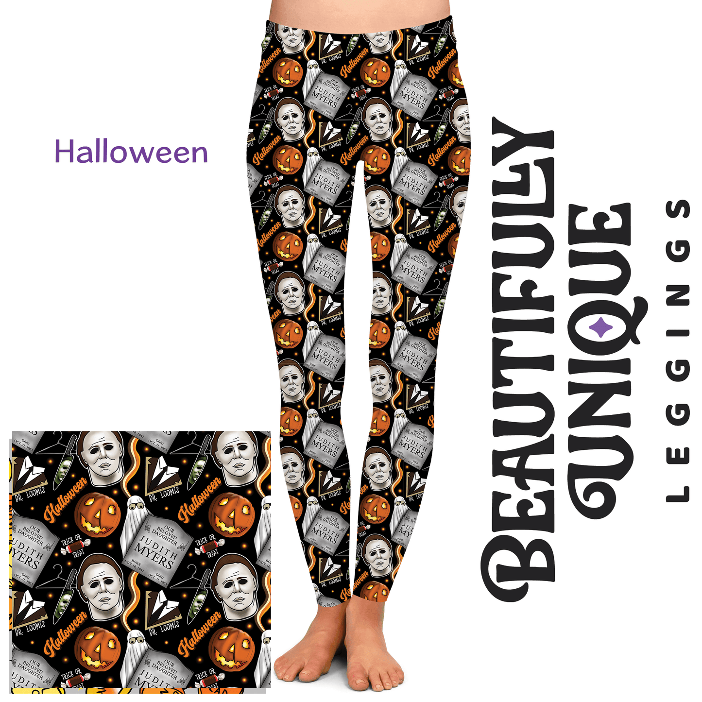 Halloween Movie Leggings - McCabe's Costumes