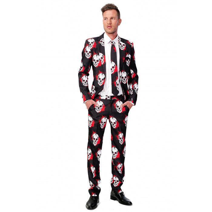 Skulls Blood Suit - McCabe's Costumes