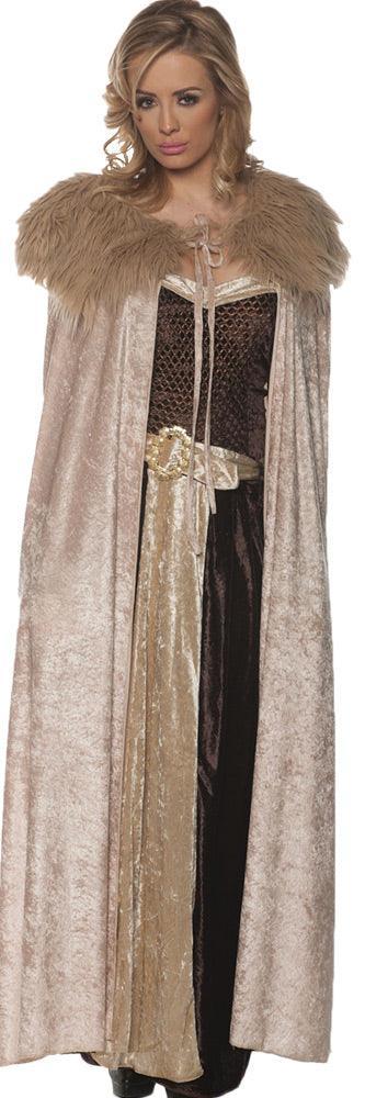 Adult Renaissance Cape - Beige - McCabe's Costumes