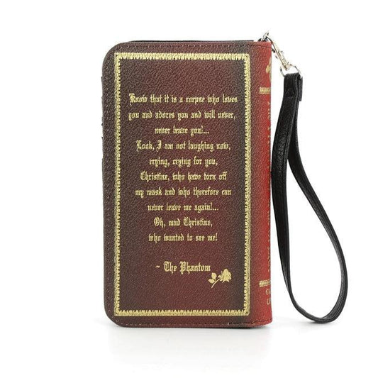 The Phantom of the Opera Book Wallet in Vinyl - McCabe's Costumes