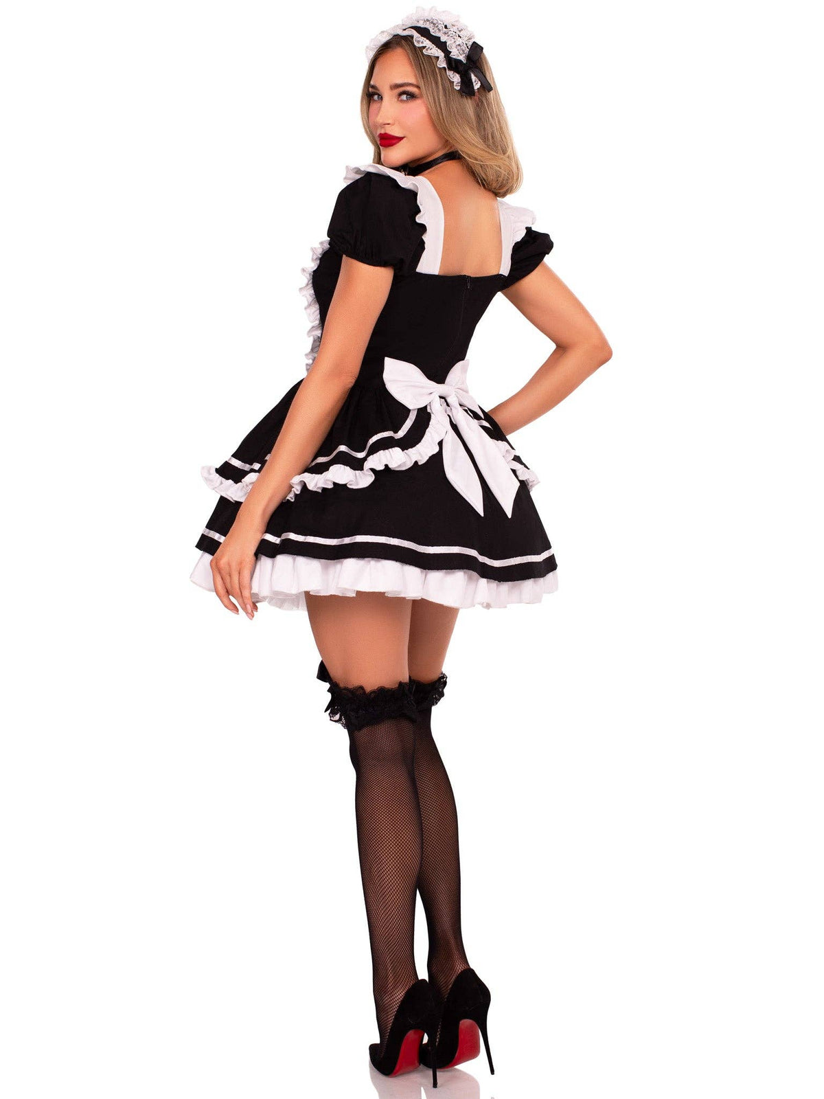 French Maid to Flirt Costume: Black/White