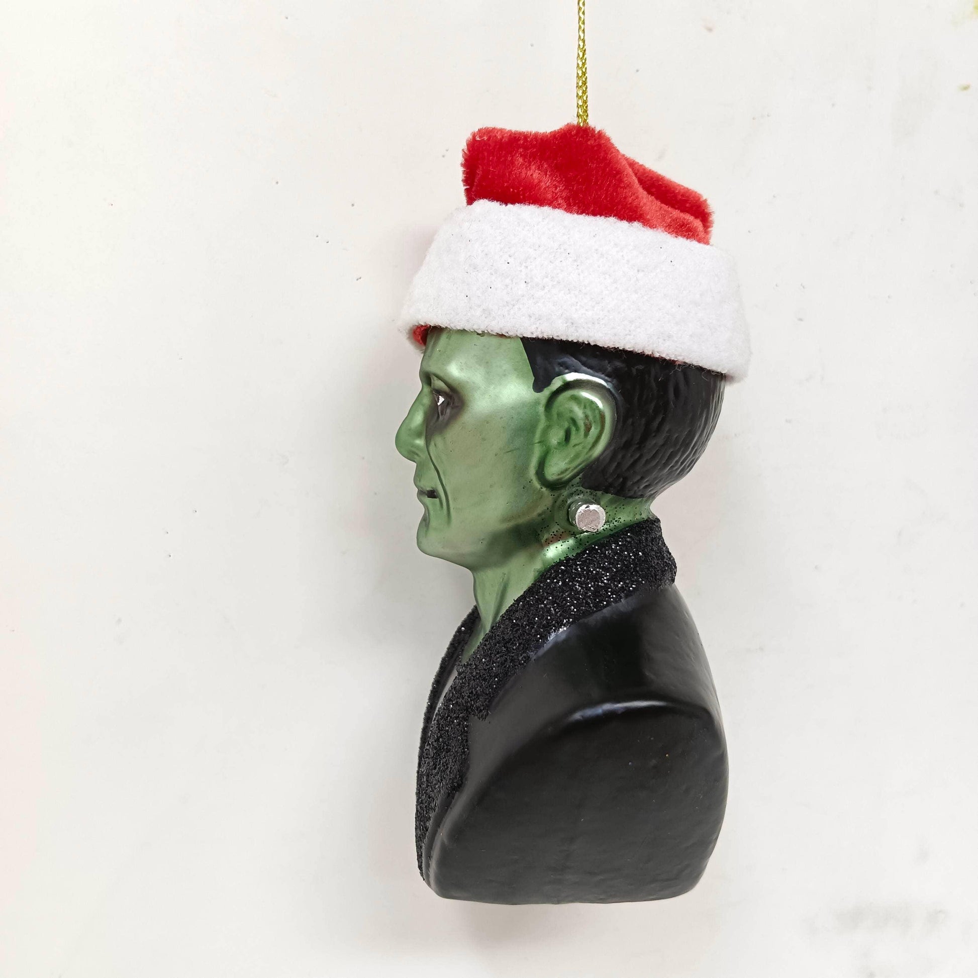 Frankenstein Santa Glass Christmas Ornament - McCabe's Costumes