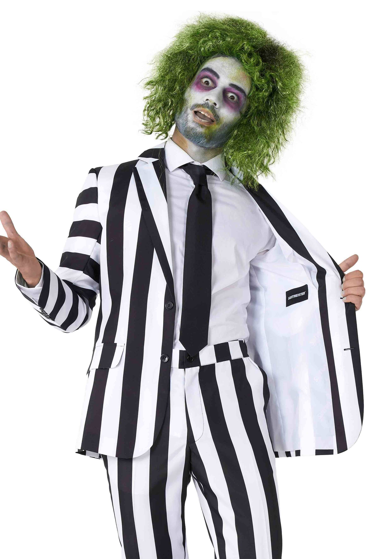 Adult Beetlejuice Suit