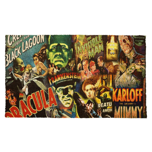 Universal Monsters Film Covers Door Mat