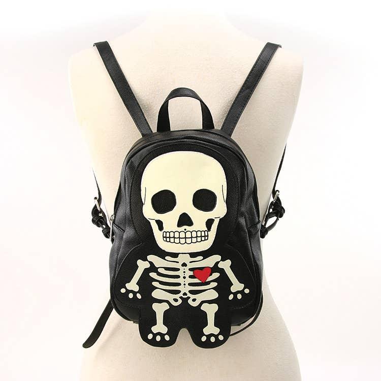 Glow in the Dark Skeleton Backpack