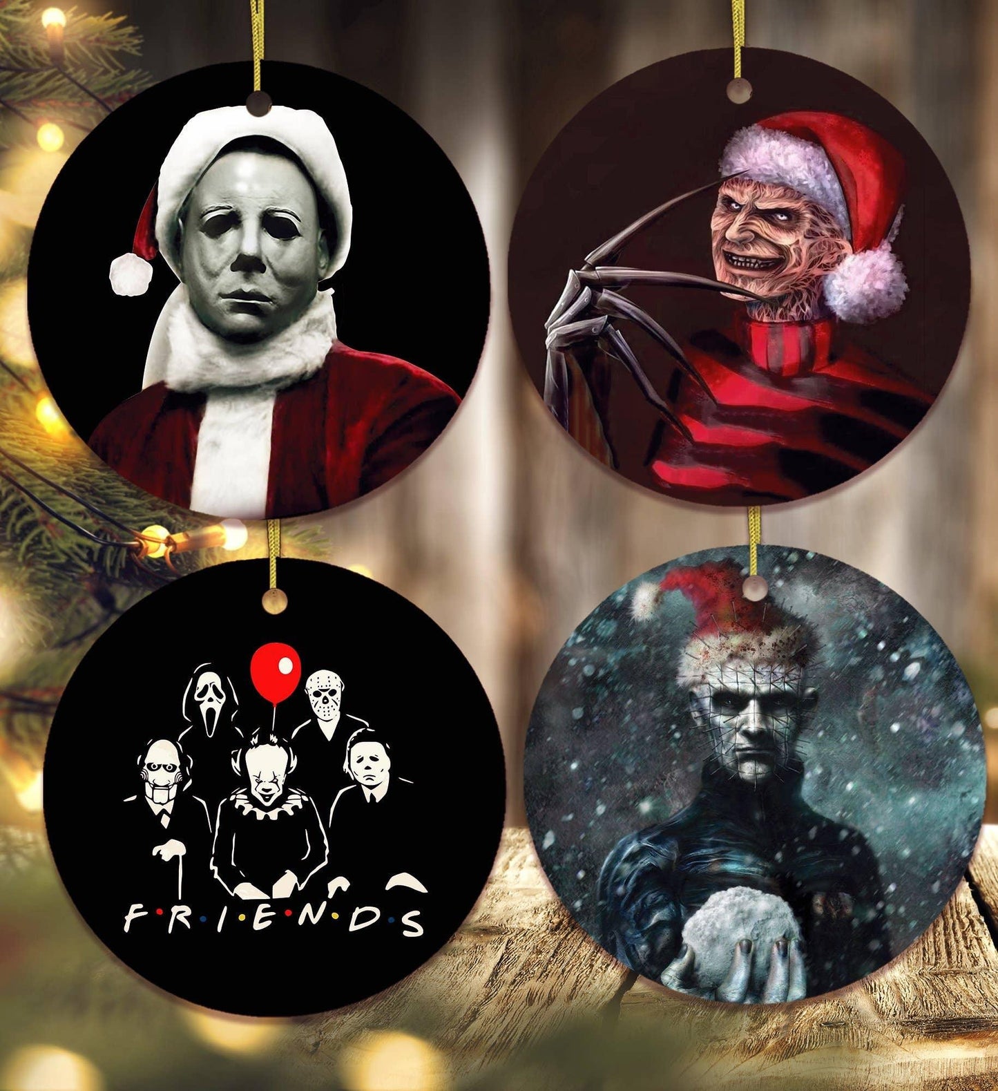 Horror Movie Ornament Bundle - McCabe's Costumes