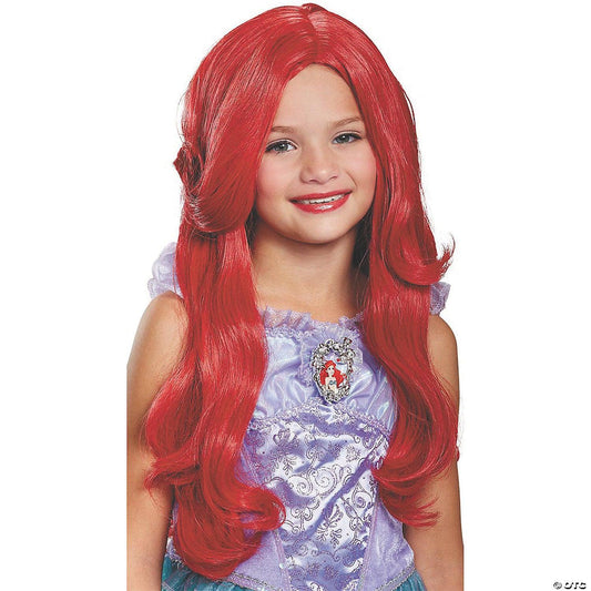 Child Areil Red Deluxe Red Wig - McCabe's Costumes