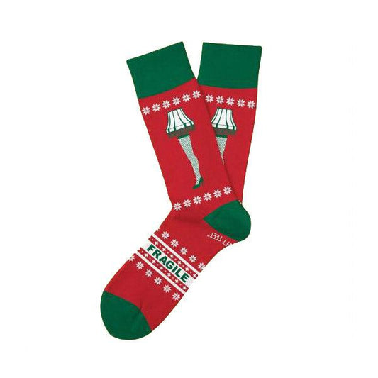 Adult Two Left Feet FRA-GI-LE Christmas Sock - McCabe's Costumes