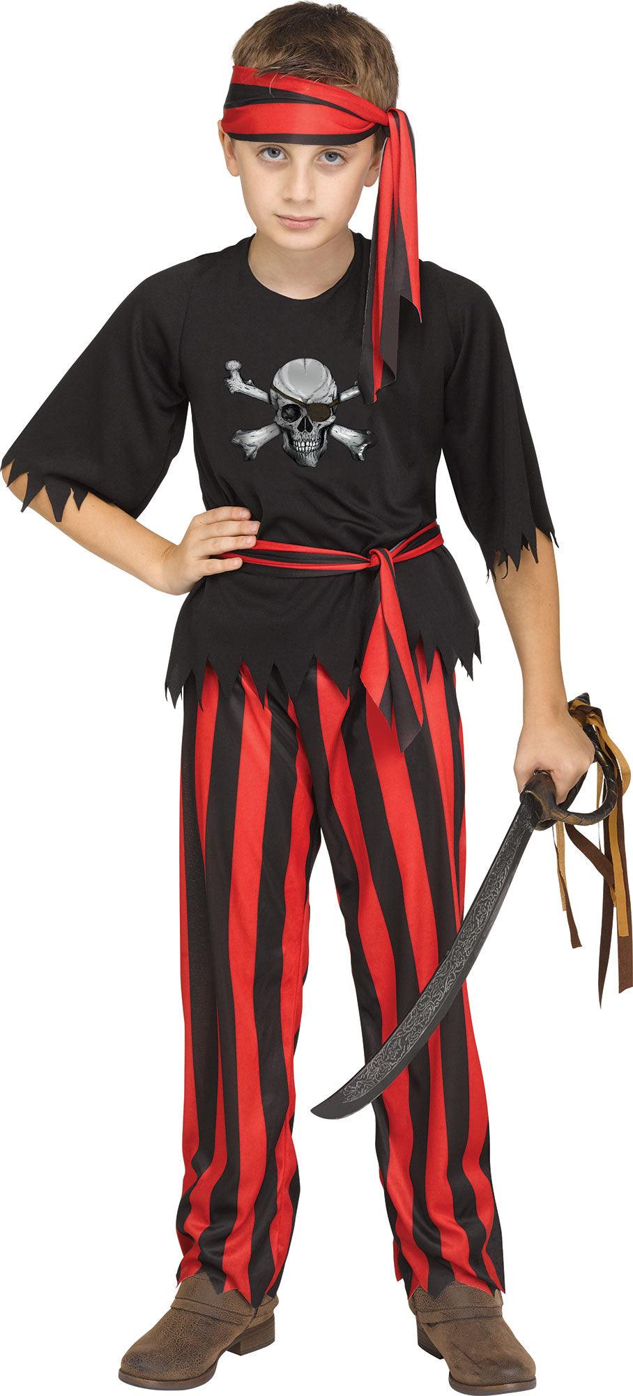 Child Jolly Roger Pirate Costume - McCabe's Costumes