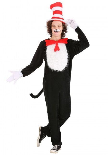 Adult Dr. Seuss The Cat in the Hat Deluxe Costume - McCabe's Costumes