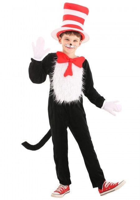 Child Dr. Seuss The Cat in the Hat Deluxe Costume - McCabe's Costumes