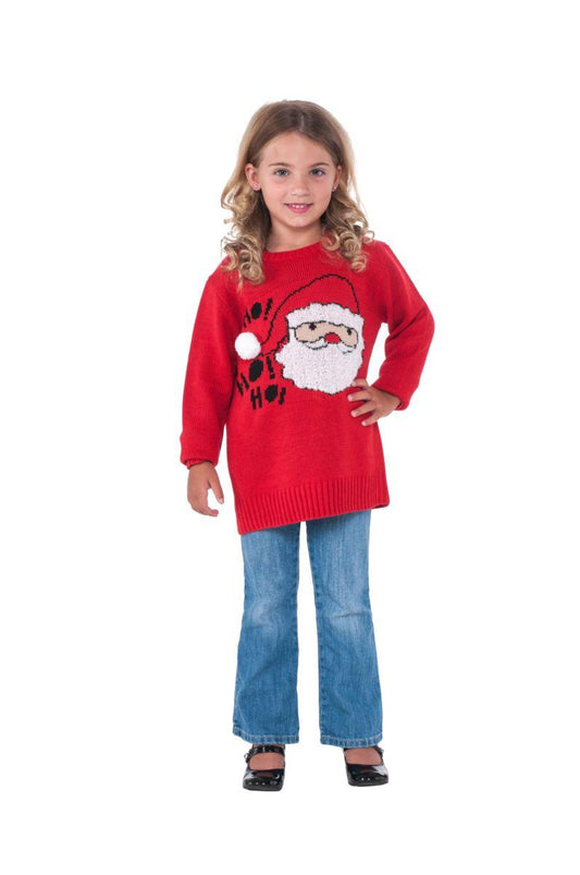 Child Santa Sweater - McCabe's Costumes