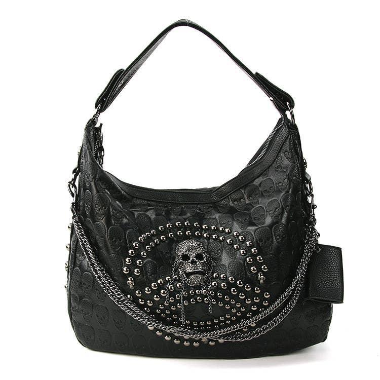 Studded Skull Hobo Bag – McCabe's Costumes