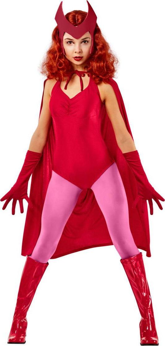 Adult Deluxe Scarlet Witch Costume (Wanda Vision) - McCabe's Costumes