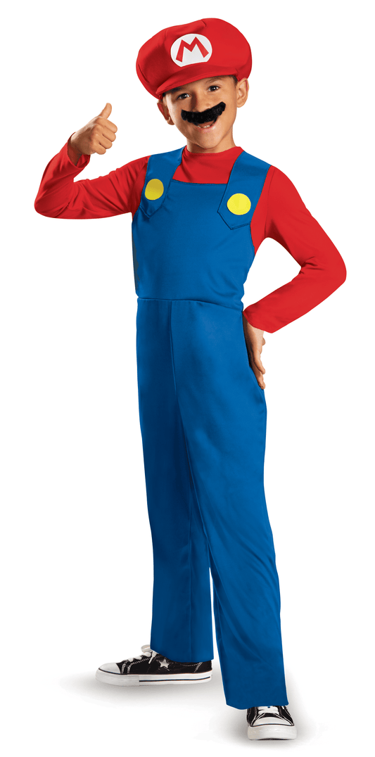 Child Mario Classic Costume - McCabe's Costumes
