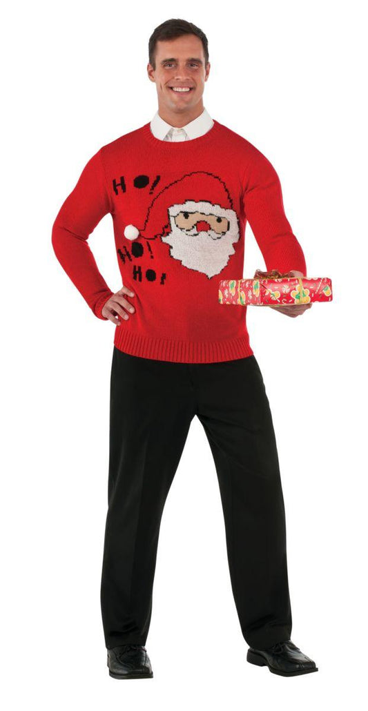 Adult Santa Sweater - McCabe's Costumes