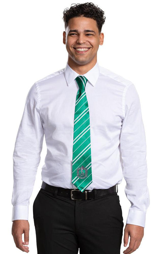 Adult Slytherin Tie - Harry Potter - McCabe's Costumes