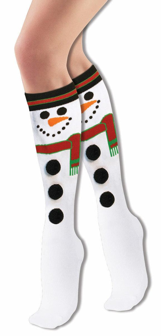 Christmas Snowman Socks - Ages 14+ - McCabe's Costumes