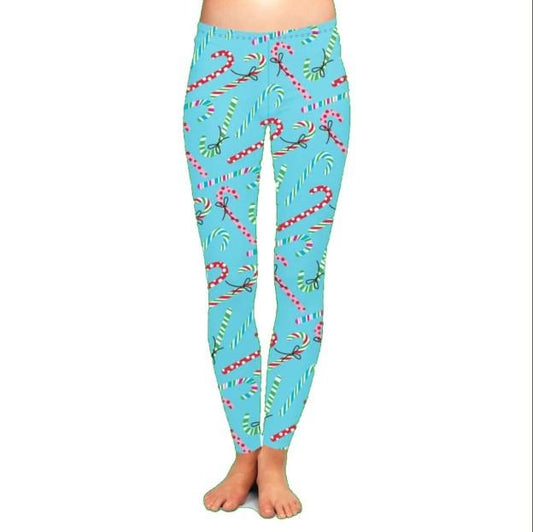 Adult Two Left Feet Mint Condition Leggings - McCabe's Costumes