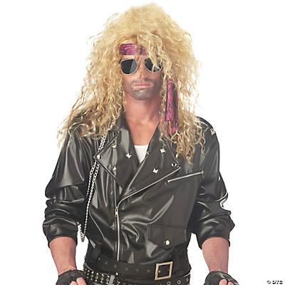 Blonde Heavy Metal Rocker Wig - McCabe's Costumes