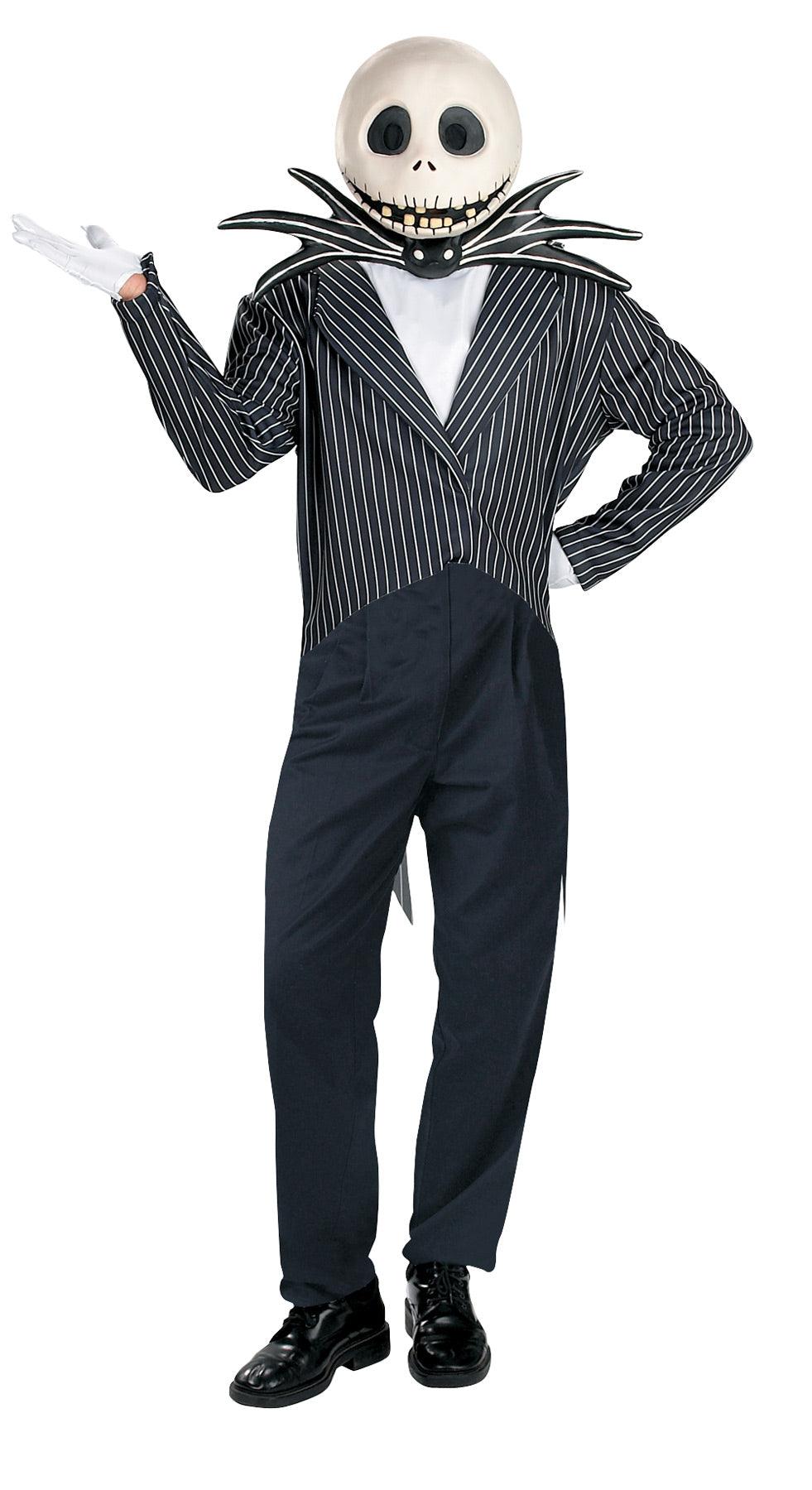 Adult Jack Skellington Deluxe Costumes - Nightmare Before Christmas - McCabe's Costumes