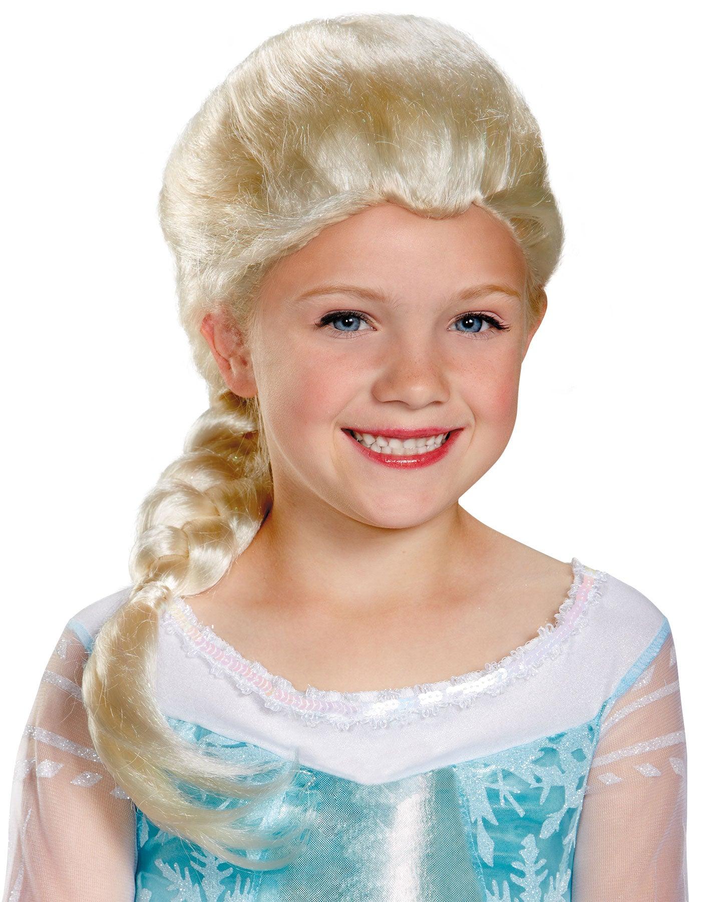 Child Elsa Wig Frozen Classic - McCabe's Costumes