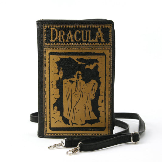 Dracula Book Cross Body Bag in Vinyl - McCabe's Costumes
