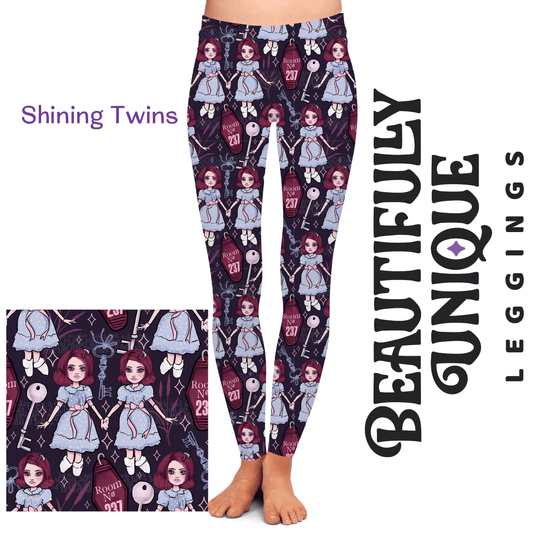 Adult Shining Twins Leggings (Semi-Exclusive) - McCabe's Costumes