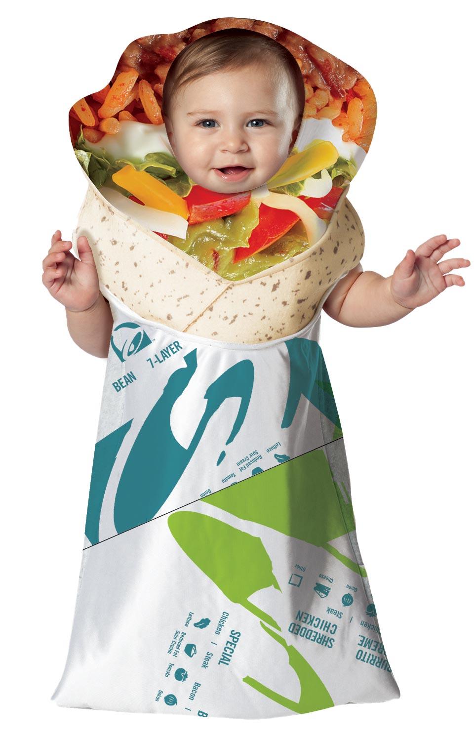 Infant Taco Bell Burrito Baby Bunting - McCabe's Costumes