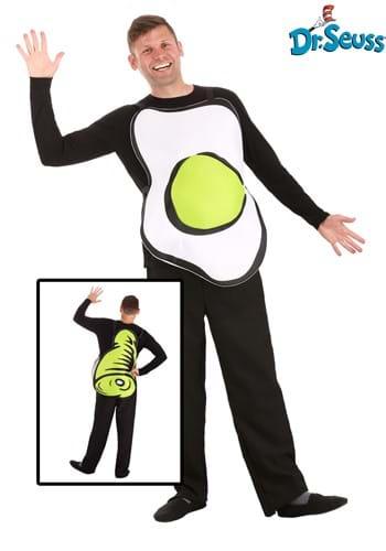 Adult Dr. Seuss Green Eggs & Ham Sandwich Board Costume - McCabe's Costumes
